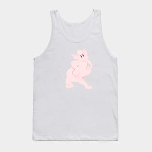 Pink Elephant Tank Top